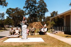 Memorial Stone to 104 Sig Sqn war dead, Malaya Barracks, Holsworthy 16 Oct 1986