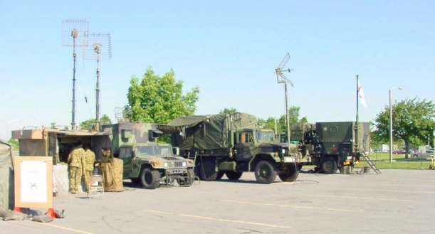 ABCA Equipment - Australian (104 Sig Sqn) on Left
