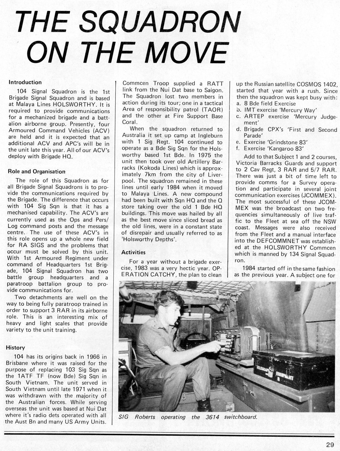 Signalman Magazine Vo13 1984 Page 29