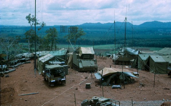 104 Sig Sqn Callsign 85C Sigcen at Courtenay Hill during Op Overlord, June 1971
