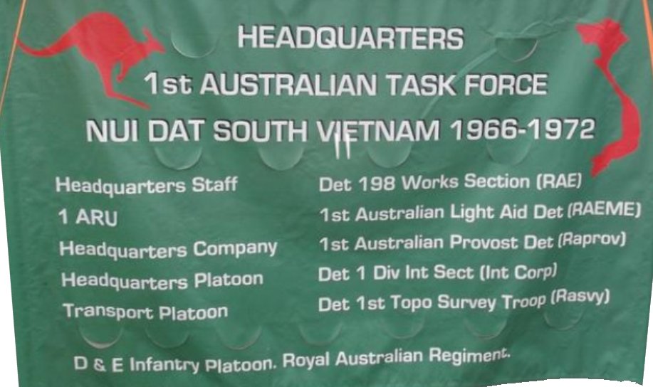 Story 15 - Honouring the Vietnam War Dead at 1CSR